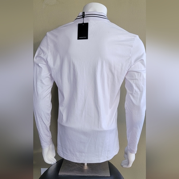 Bugatchi Long Sleeve Polo shirt Small - Picture 2 of 4